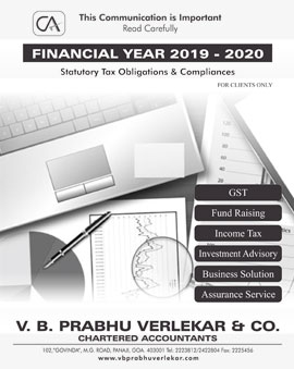 CA V.B. Prabhu Verlekar Circullar